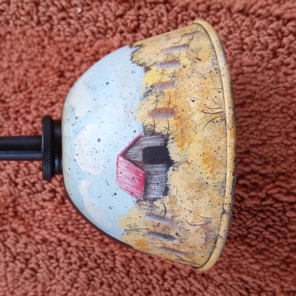 VINTAGE TIN THUMB PUMP OIL CAN BY EAGLE - Picture 3 of 9